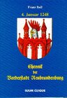 Buchcover Chronik der Vorderstadt Neubrandenburg
