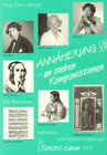 Buchcover Annäherung an sieben Komponistinnen. Portraits und Werkverzeichnisse / Annäherung an sieben Komponistinnen VII. Portrait