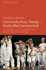 Buchcover Community Music Therapy – Musik stiftet Gemeinschaft