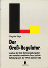 Buchcover Der Gross-Regulator