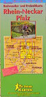 Buchcover Die grosse Radwanderkarte Rhein-Neckar - Pfalz