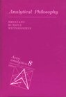 Buchcover Analytical Philosophy