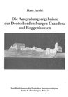 Buchcover Die Ausgrabungsergebnisse der Deutschordensburgen Graudenz und Roggenhausen