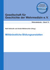 Buchcover Militärärztliche Bildungsanstalten
