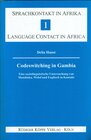 Buchcover Codeswitching in Gambia