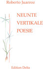 Buchcover NEUNTE VERTIKALE POESIE – NOVENA POESÍA VERTICAL