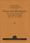 Buchcover Solane und Rhodogune