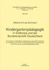 Buchcover Kindergartenpädagogik in Südkorea und der Bundesrepublik Deutschland