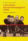 Buchcover Lehrstück Novemberpogrom 1938