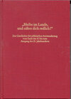 Buchcover Bleibe im Lande und nähre dich redlich!