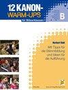 Buchcover 12 Kanon Warm-Ups - B-Heft