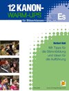 Buchcover 12 Kanon Warm-Ups - Es-Heft