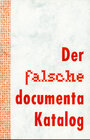 Buchcover Der falsche Documenta-Katalog