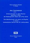 Buchcover Untersuchungen zu dem Roman Màrmara (1994) der Mallorquinerin Maria de la Pau Janer