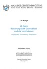 Buchcover 60 Jahre Bundesrepublik Deutschland und die Vertriebenen
