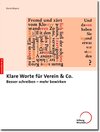 Buchcover Klare Worte für Verein & Co.