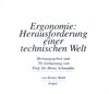 Buchcover Ergonomie: Herausforderung einer technischen Welt