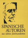 Buchcover Spanische Autoren aus sieben Jahrhunderten