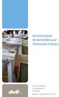 Buchcover Betriebsvergleich für die Hotellerie und Gastronomie in Bayern 2011