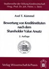 Buchcover Die Bewertung von Kreditinstituten nach dem Shareholder Value Ansatz