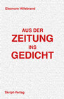 Buchcover Aus der Zeitung ins Gedicht