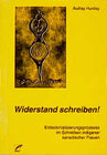 Buchcover Widerstand schreiben!