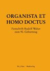 Buchcover Organista et Homo Doctus