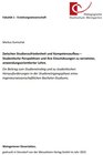 Buchcover Zwischen Studienzufriedenheit und Kompetenzaufbau - Studentische Perspektiven und ihre Einschätzungen zu vernetzter, anw