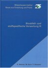 Buchcover Bioabfall- und stoffspezifische Verwertung III