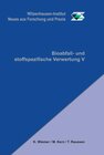 Buchcover Bioabfall- und stoffspezifische Verwertung V
