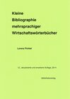 Buchcover Kleine Bibliographie mehrsprachiger Wirtschaftswörterbücher