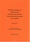 Buchcover Schlagwortregister zur Regensburger Aufstellungssystematik Wirtschaftswissenschaften nach RSWK