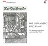 Buchcover Mit Gutenberg fing alles an