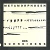 Buchcover Metamorphosen des Schreibens