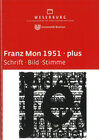 Buchcover Franz Mon 1951 plus