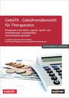 Buchcover GebüTh - Gebührenübersicht für Therapeuten