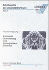 Buchcover Kulturelle Orientierung und ökologisches Dilemma