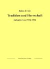 Buchcover Tradition und Herrschaft