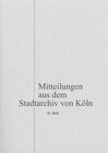 Buchcover Kölner Geistliche im Mittelalter