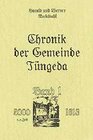 Buchcover Chronik der Gemeinde Tüngeda