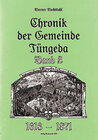 Buchcover Chronik der Gemeinde Tüngeda