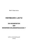Buchcover Hermann Lietz