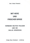 Buchcover Hermann Neuton Paulsen - Pädagogik auf der Hallig Süderoog