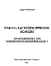 Buchcover Stanislaw Teofilowitsch Schazki