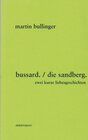 Buchcover bussard /die sandberg