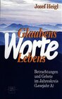 Buchcover Glaubensworte - Lebensworte