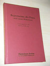 Buchcover Repertorium der Psora