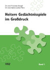 Buchcover Heitere Gedächtnisspiele im Grossdruck / Heitere Gedächtnisspiele im Großdruck, Band 1