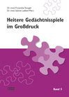 Buchcover Heitere Gedächtnisspiele im Grossdruck / Heitere Gedächtnisspiele im Großdruck, Band 5