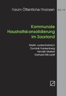 Buchcover Kommunale Haushaltskonsolidierung im Saarland